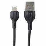 Cablu date/incarcare XO-NB200, Lightning la USB, 2m lungime, negru