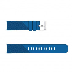 Curea silicon Tech-Protect Smoothband Samsung Galaxy Watch (42mm) Midnight Blue foto