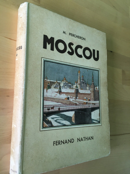 CARTE VECHE: M. Percheron - Moscou [1937] [FR]