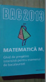 Bac 2013 Matematica M1. Ghid de pregatire intensiva pentru examenul de bacalaureat- Dan Ion