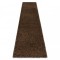 Covor, Traversa SOFFI shaggy 5cm maro - pentru bucătărie, hol și coridor, 70x200 cm