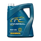 Ulei Motor MANNOL Universal 15W40 7405 5 litri - Mineral, Rulaj Mare, Benzina Diesel