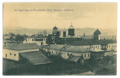 5286 - RM. VALCEA, Diocese, Panorama, Romania - old postcard - unused foto