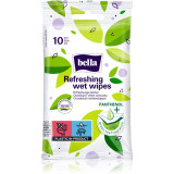 BELLA Refreshing wet wipes Servetele umede cu efect revigorant 10 buc