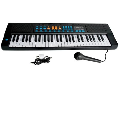 Orga electronica cu 54 clape si 12 melodii Demo, Ecran LED &amp;amp; Microfon, USB foto