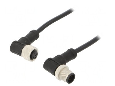Cablu Senzori Automatizări 4PIN M12-M12 1m foto