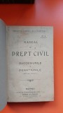 MANUAL DE DREPT CIVIL, SUCCESIUNILE SI DONATIUNILE