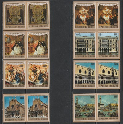 Burundi 1971 - UNESCO Campania &amp;quot;Salvati Venetia&amp;quot; NEDANTELATE 8v MNH foto