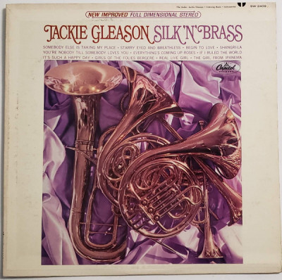 Vinil Jackie Gleason &amp;ndash; Silk &amp;#039;N&amp;#039; Brass (VG++) foto