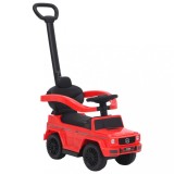 Masinuta Impingere Mercedes-Benz G63 Rosu, cu Claxon, Spatiu Depozitare, 12-36 Luni