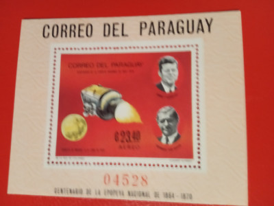 PARAGUAY, SPACE - COLIȚĂ MNH foto