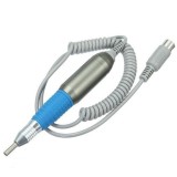 Freza Unghii Profesionala 30000 RPM, Pila Electrica Manichiura Pedichiura, Set Capete Abrazive, Argintiu