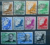 CN 1934 SERIE GERMANIA REICH, Stampilat