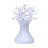 Cumpara ieftin Lampa rotativa in forma de floare Lotus cu Leduri multicolore