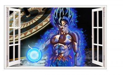 Sticker decorativ, fereastra 3D, Dragon Ball, 85 cm, 1026STK foto