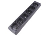 Conector Alimentare AC Mamă Splitter 250V 16A Negru