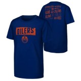 Edmonton Oilers tricou de copii Tale Of The Tape Ss - Dětsk&eacute; M (9 - 11 let)
