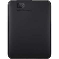 Hdd extern wd 5tb elements portable 2.5 usb 3.0 negru foto