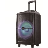 Boxa portabila ABTS-H12L, 40W, microfon wireless, Bluetooth, radio FM, karaoke, USB, lumini disco