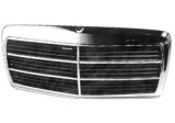 Grila radiator Mercedes 190 (W201), 10.1982-08.1993, crom/negru, 2018800785, 500105-0, Rapid