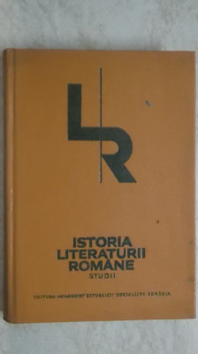 Zoe Dumitrescu Busulenga - Istoria literaturii romane, studii, 1979 foto