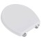 Capace WC, 2 buc., alb, MDF - 3