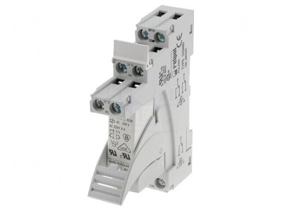 Releu Intermediar DPDT 230VAC 8A foto