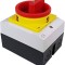 Intrerupator 20A 4kw 0-1 ON-OFF 4 poli 400V AC IP65 industrial aplicat casetat