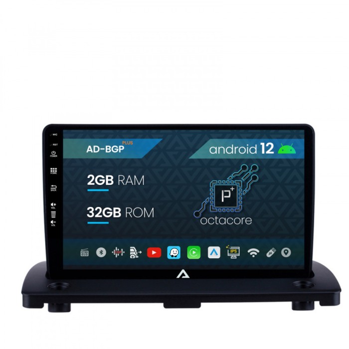 Navigatie Volvo XC90 (2002-2014), Android 12, P-Octacore 2GB RAM + 32GB ROM, 9 Inch - AD-BGP9002+AD-BGRKIT402
