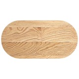 Cumpara ieftin Blat de masa 80x40x4 cm lemn masiv de stejar oval
