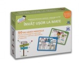 Invat usor la Mate - 50 de harti mentale pentru a intelege cu usurinta numaratul, calculul, geometria si masurile. Clasa a III-a, a IV-a, a V-a