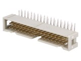 Conector IDC soclu tată 34 pini 90&deg; THT 2,54mm HARTING