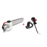 Accesoriu lama drujba pentru motocoasa + acceleratie si maner 26x9 caneluri WAINER GTDR
