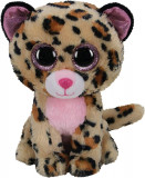 Jucarie Plus Ty Boos Livvie Leopard Maro Si Roz Plus 15 Cm TY 36367