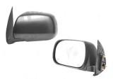 Oglinda exterioara Toyota Hilux 01.2005-01.2012 Partea Dreapta Crom Convex Manuala Fara Incalzire 879100K070, carcasa texturata, View Max