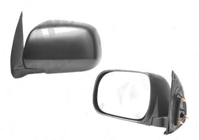 Oglinda exterioara Toyota Hilux 01.2005-01.2012 Partea Dreapta Crom Convex Manuala Fara Incalzire 879100K070, carcasa texturata foto