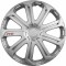 Set capace roti auto Cridem Evo 4buc - Argintiu - 15&#039;&#039; Garage AutoRide