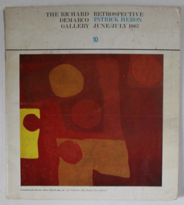 RETROSPECTIVE PATRICK HERON , THE RICHARD DEMARCO GALLERY , JUNE / JULY 1967 , CATALOG foto