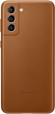Galaxy S21 Plus; Leather Cover; Brown foto