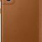 Galaxy S21 Plus; Leather Cover; Brown