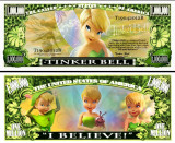 !!! SUA = FANTASY NOTE (TJ6) = DESENE ANIMATE : TINKER BELL - 2014 - UNC