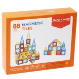 Set de constructie magnetic 3D - 88 piese PlayLearn Toys, MAGPLAYER