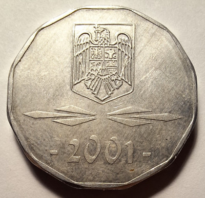 Moneda 5000 lei 2001 (#2) foto