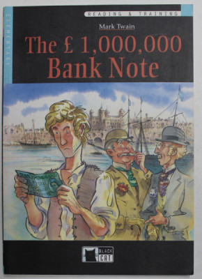 THE &amp;pound; 1.000.000 BANK NOTE by MARK TWAIN , text adaptation , notes and activities by GINA D.B. CLEMEN , 2003 , PREZINTA INSCRISURI SI SUBLINIERI CU CR foto