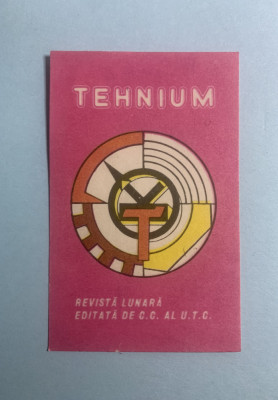 Calendar 1984 Tehnium-revista UTC foto