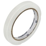 Banda dublu adeziva Office-Cover, buretata, 12mm x 3m, alb