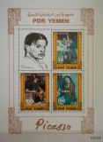 BC379, Yemen 1983, bloc picturi Picasso, Nestampilat