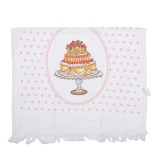 Cumpara ieftin Prosop de maini si fata bumbac multicolor Cake 40x66 cm