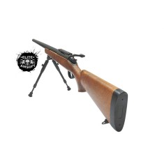 Replica MB03 E - Wood [Well] + bipod + Lunete