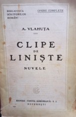 A. Vlahuta - Clipe de liniste foto